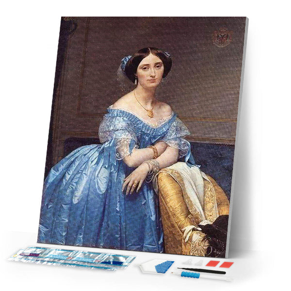 Diamond Painting | Diamond Painting - Woman and Vintage Clothing | Diamond Painting Romance romance | FiguredArt
