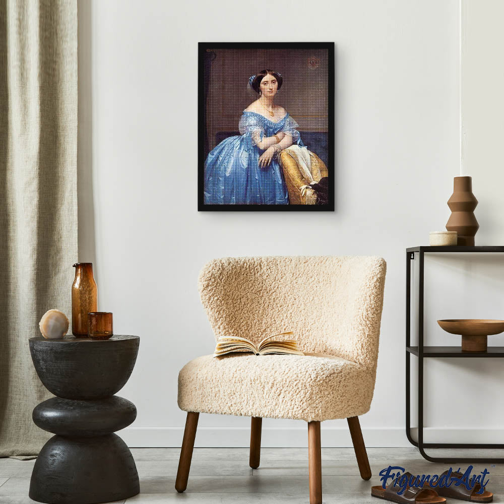 Diamond Painting - Woman and Vintage Clothing