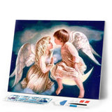 Diamond Painting | Diamond Painting - Little Angels | Diamond Painting Religion religion | FiguredArt