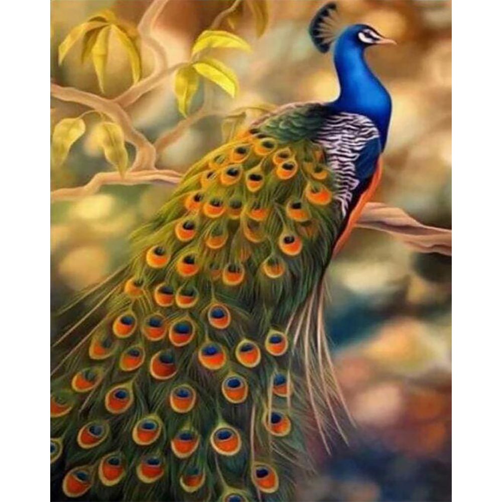 Diamond Painting - Female Peacock