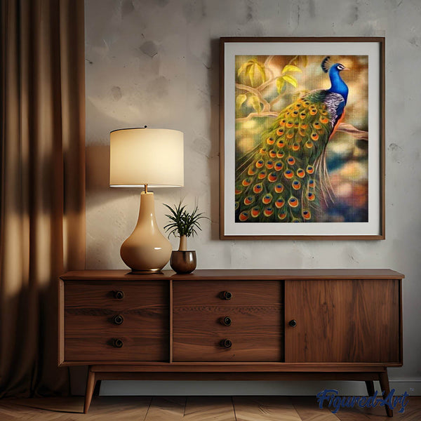Diamond Painting - Female Peacock