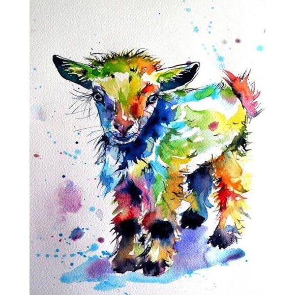 Diamond Painting - Goat Pop Art