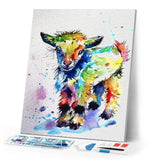 Diamond Painting | Diamond Painting - Goat Pop Art | animals Diamond Painting Animals pop art | FiguredArt