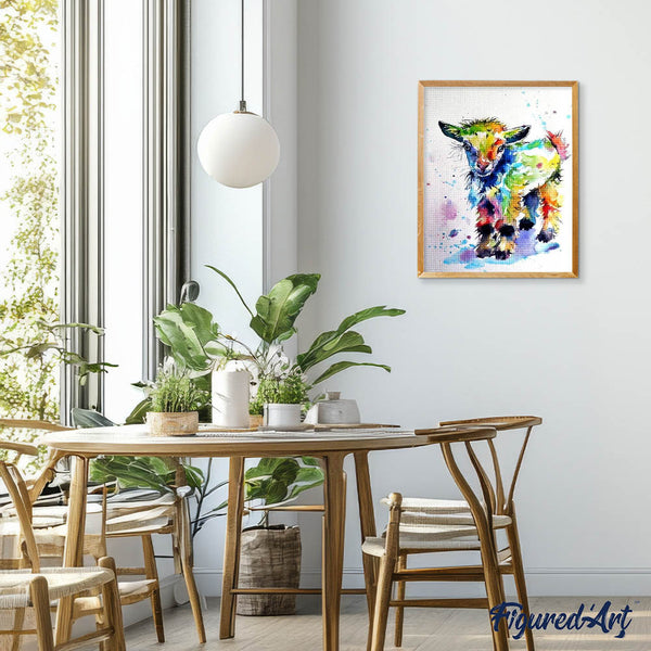 Diamond Painting - Goat Pop Art