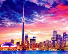 Load image into Gallery viewer, Diamond Painting - Panorama of a big city