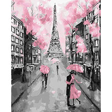 Load image into Gallery viewer, Diamond Painting - Eiffel Tower and Pink Life