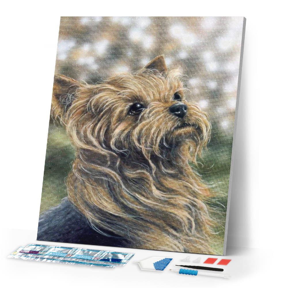 Diamond Painting - Portrait of a nice dog