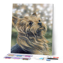 Load image into Gallery viewer, Diamond Painting - Portrait of a nice dog