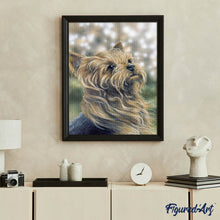 Load image into Gallery viewer, Diamond Painting - Portrait of a nice dog