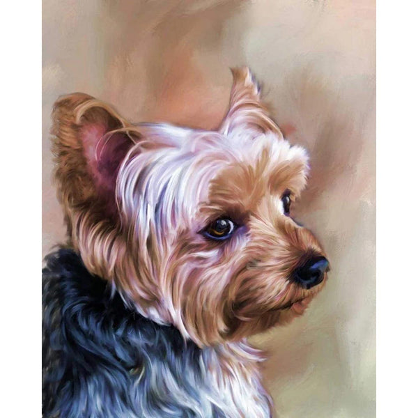 Diamond Painting - Portrait of a small dog