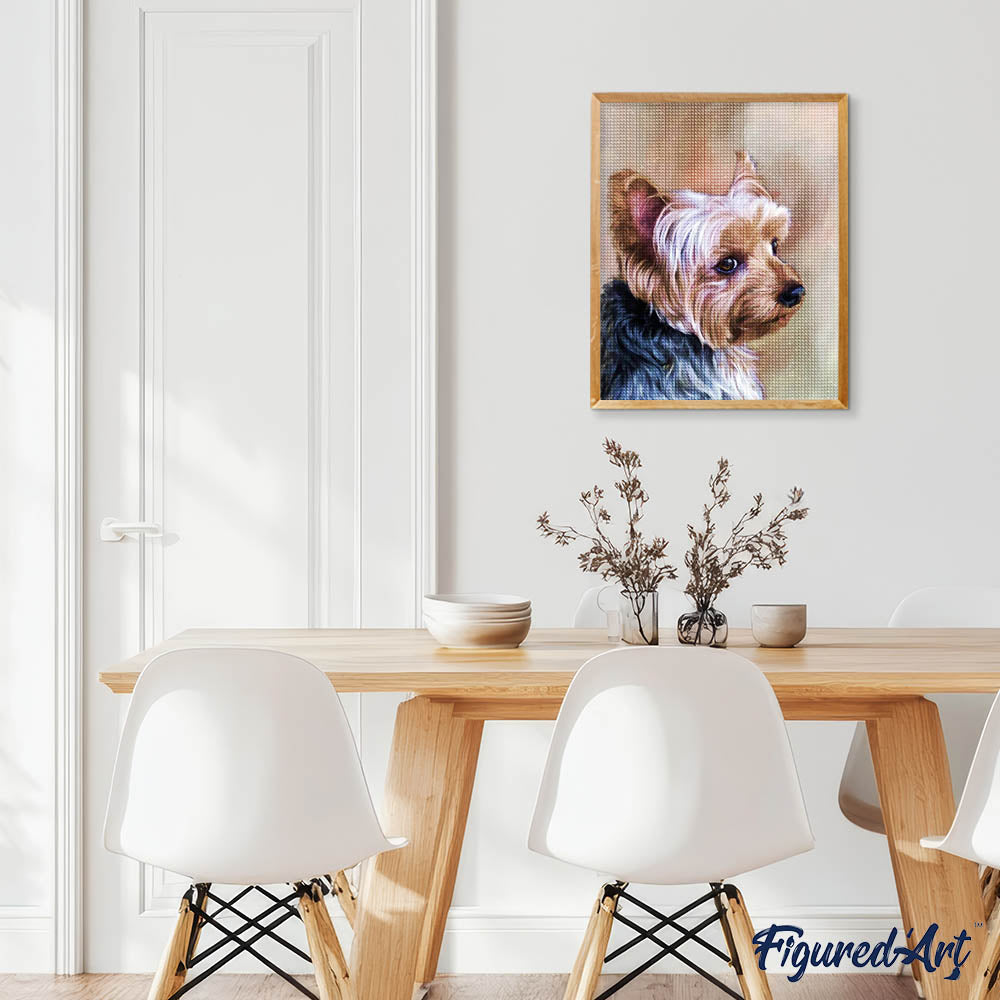Diamond Painting - Portrait of a small dog