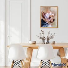 Load image into Gallery viewer, Diamond Painting - Portrait of a small dog