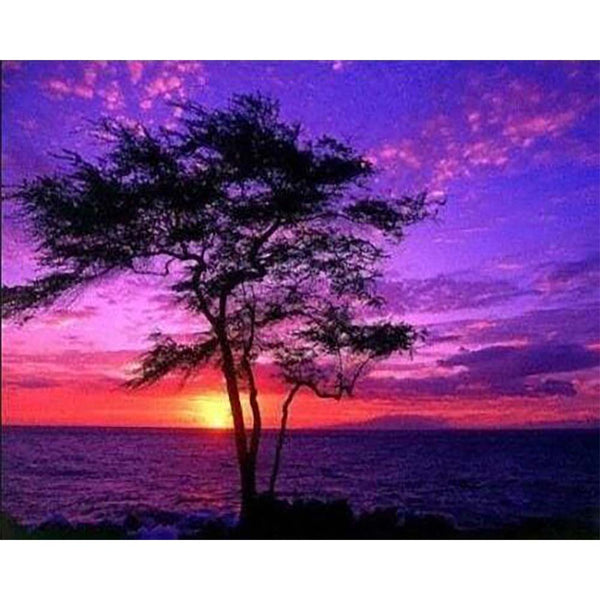 Diamond Painting - Sunset and Ocean