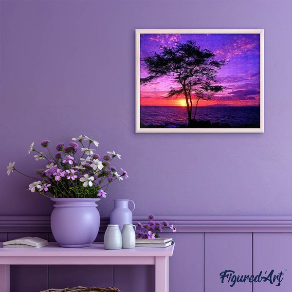 Diamond Painting - Sunset and Ocean