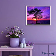 Load image into Gallery viewer, Diamond Painting - Sunset and Ocean