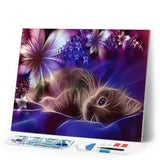 Diamond Painting | Diamond Painting - Cat dreams | animals cats Diamond Painting Animals | FiguredArt