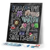 Diamond Painting | Diamond Painting - Vacation | Diamond Painting kitchen kitchen pop art | FiguredArt