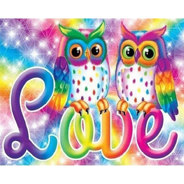 Diamond Painting - Love Owls