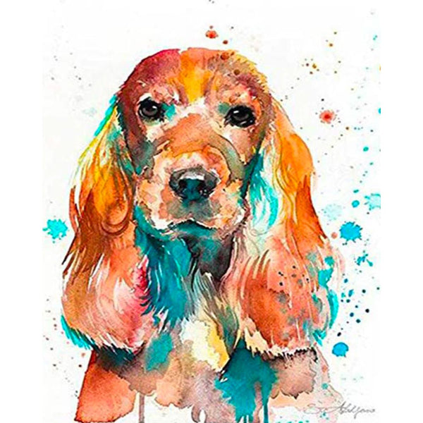 Diamond Painting - Dog with big ears