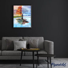 Load image into Gallery viewer, Diamond Painting - 4 Seasons Tree Classic