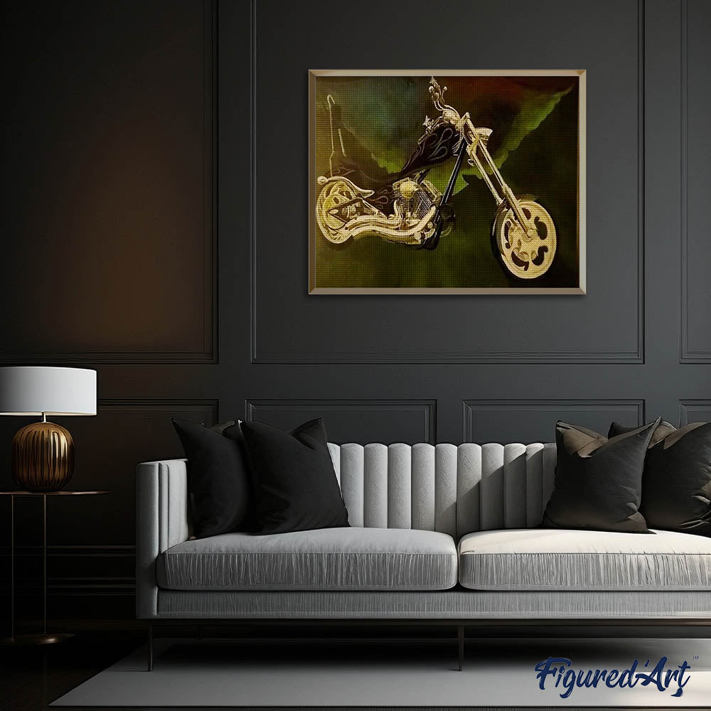 Diamond Painting - Big Motorbike