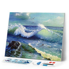 Load image into Gallery viewer, Diamond Painting | Diamond Painting - Ocean Waves | Diamond Painting Landscapes landscapes | FiguredArt