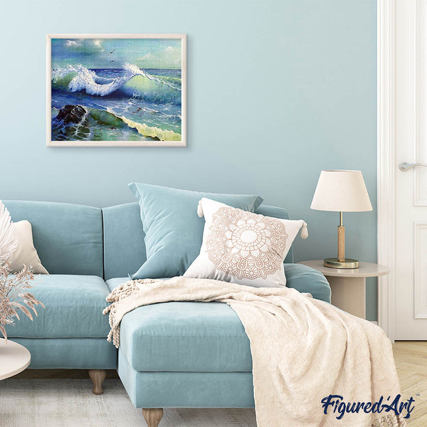Diamond Painting - Ocean Waves