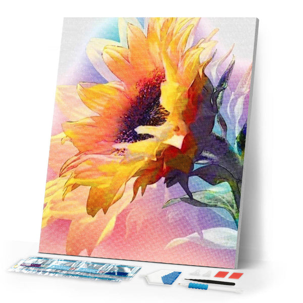 Diamond Painting | Diamond Painting - Beautiful Sunflower | Diamond Painting Flowers flowers | FiguredArt