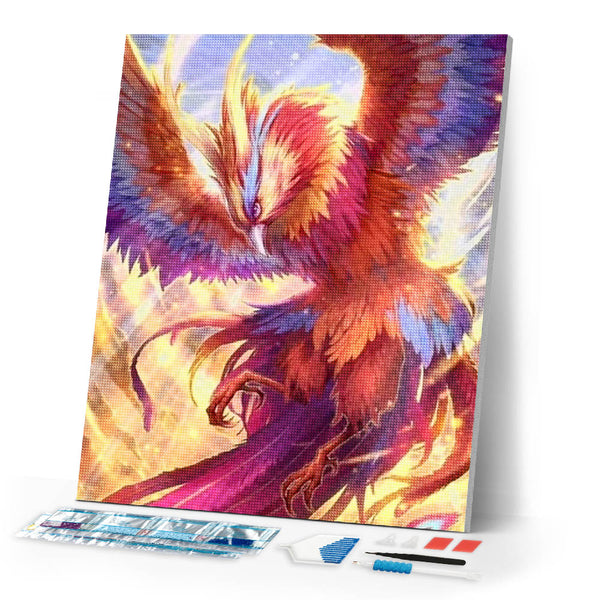Diamond Painting | Diamond Painting - Phoenix Sunray | animals Diamond Painting Animals | FiguredArt