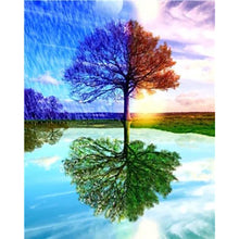 Load image into Gallery viewer, Diamond Painting - 4 Seasons Tree