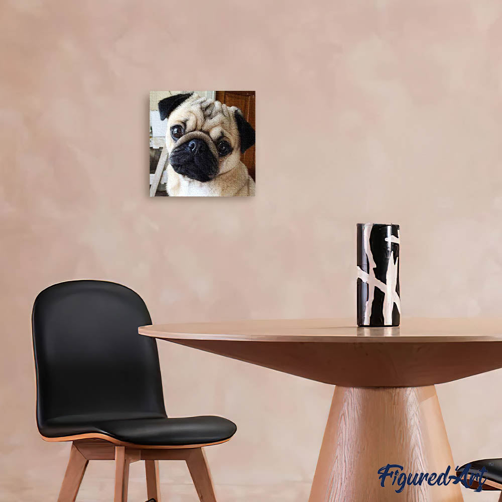Diamond Painting - Cute Pug