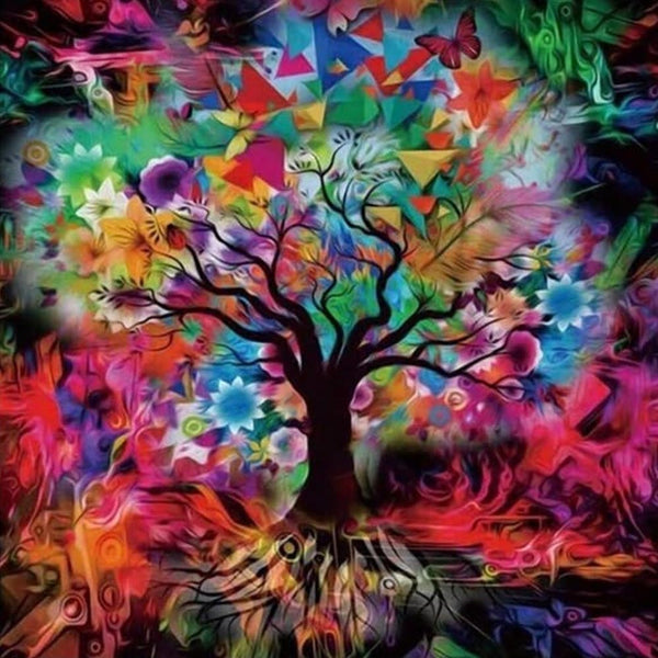 Diamond Painting - Abstract Tree