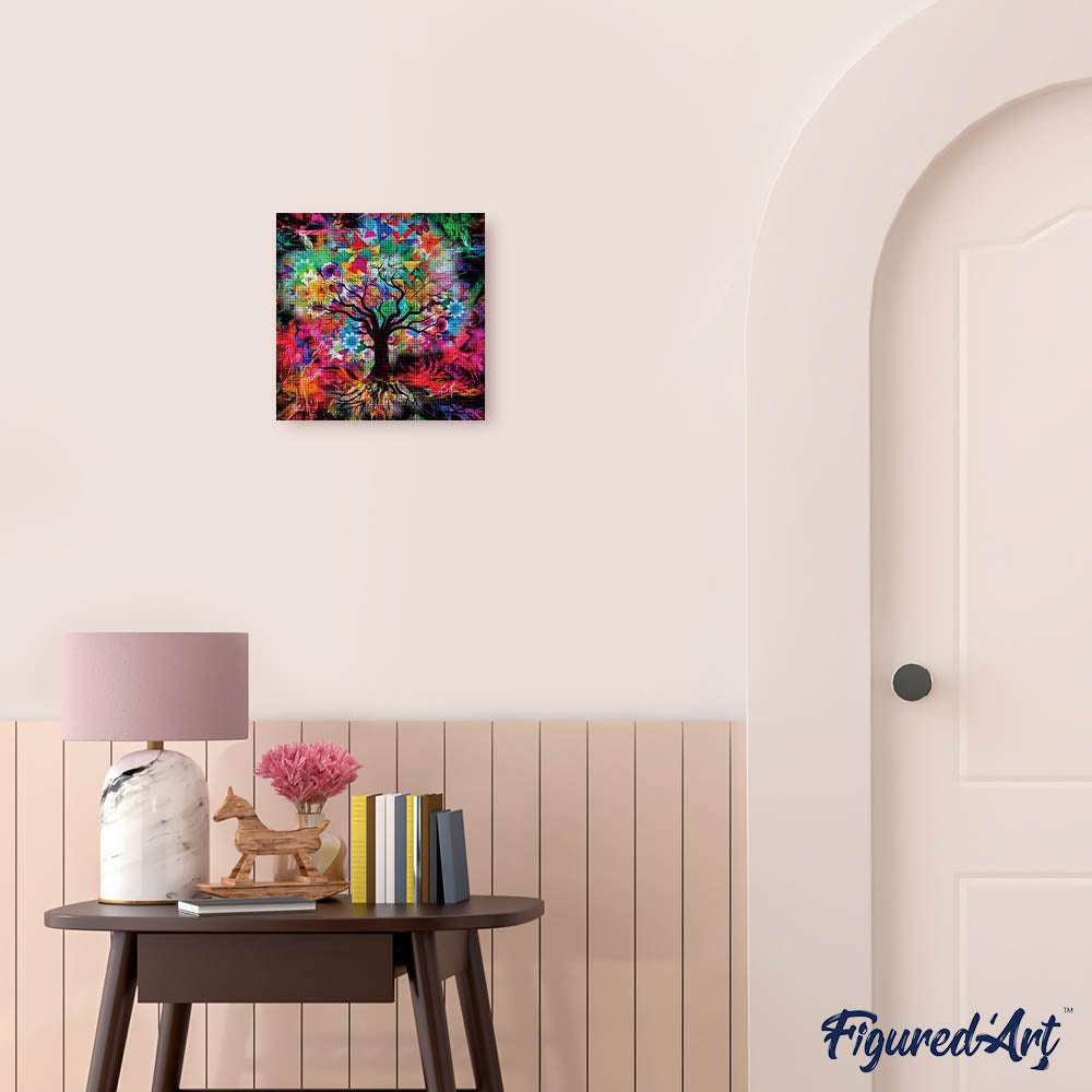 Diamond Painting - Abstract Tree