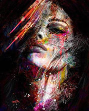 Load image into Gallery viewer, Diamond Painting - Colorful Face