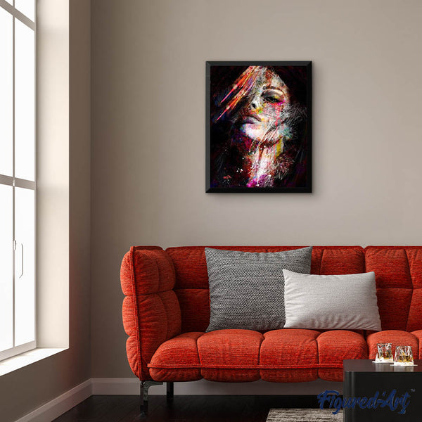 Diamond Painting - Colorful Face