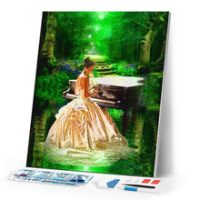 Load image into Gallery viewer, Diamond Painting - Piano Lesson