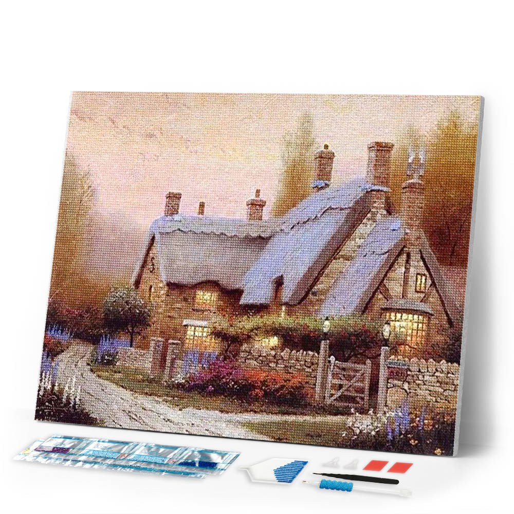 Diamond Painting - Quiet country house