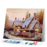 Diamond Painting - Quiet country house