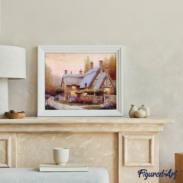 Diamond Painting - Quiet country house