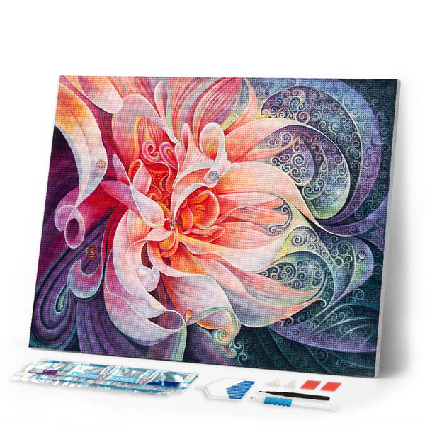 Diamond Painting - Flower shape