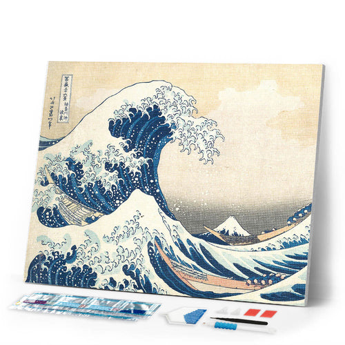 Diamond Painting - The big wave of Kanagawa