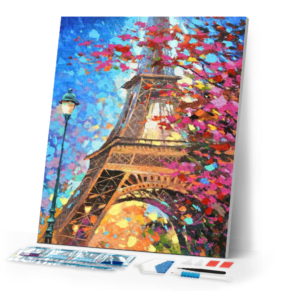 Diamond Painting - Romantic Eiffel Tower