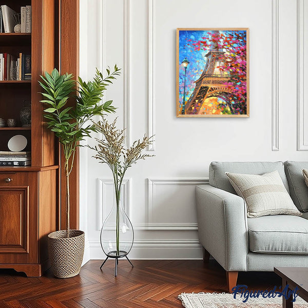 Diamond Painting - Romantic Eiffel Tower