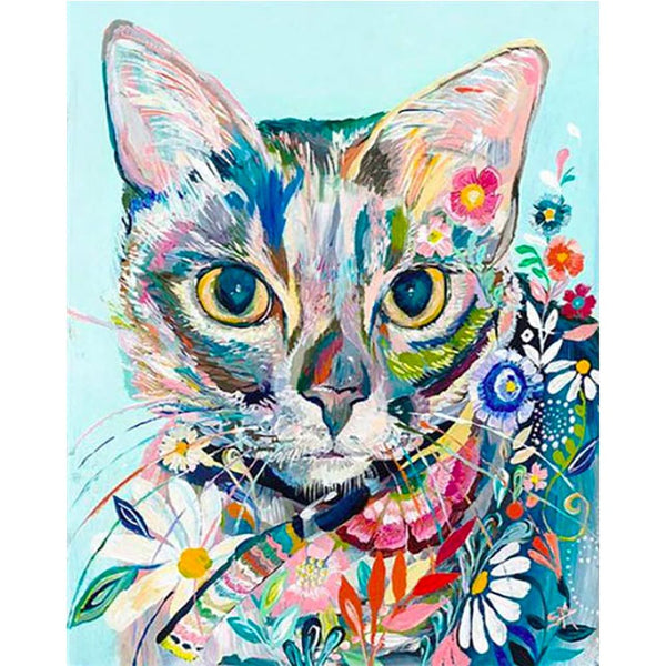 Diamond Painting - Colorful Cat