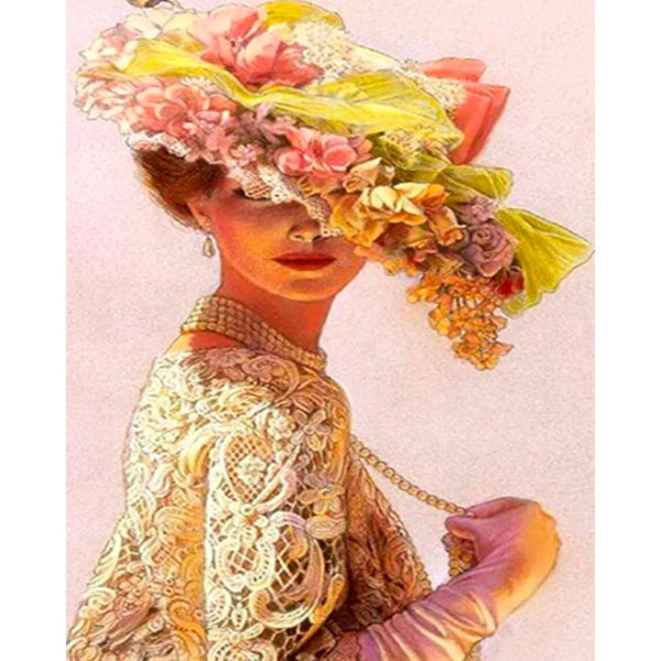 Diamond Painting - Lovely woman