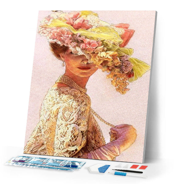 Diamond Painting - Lovely woman