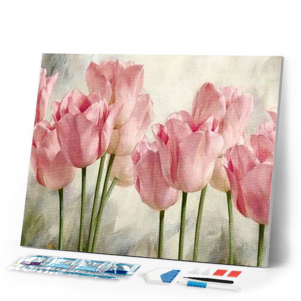 Diamond Painting | Diamond Painting - Tulips | animals Diamond Painting Animals | FiguredArt