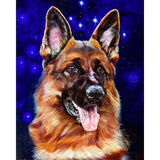 Diamond Painting - German Shepherd Dog