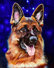 Load image into Gallery viewer, Diamond Painting - German Shepherd Dog