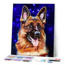 Load image into Gallery viewer, Diamond Painting - German Shepherd Dog